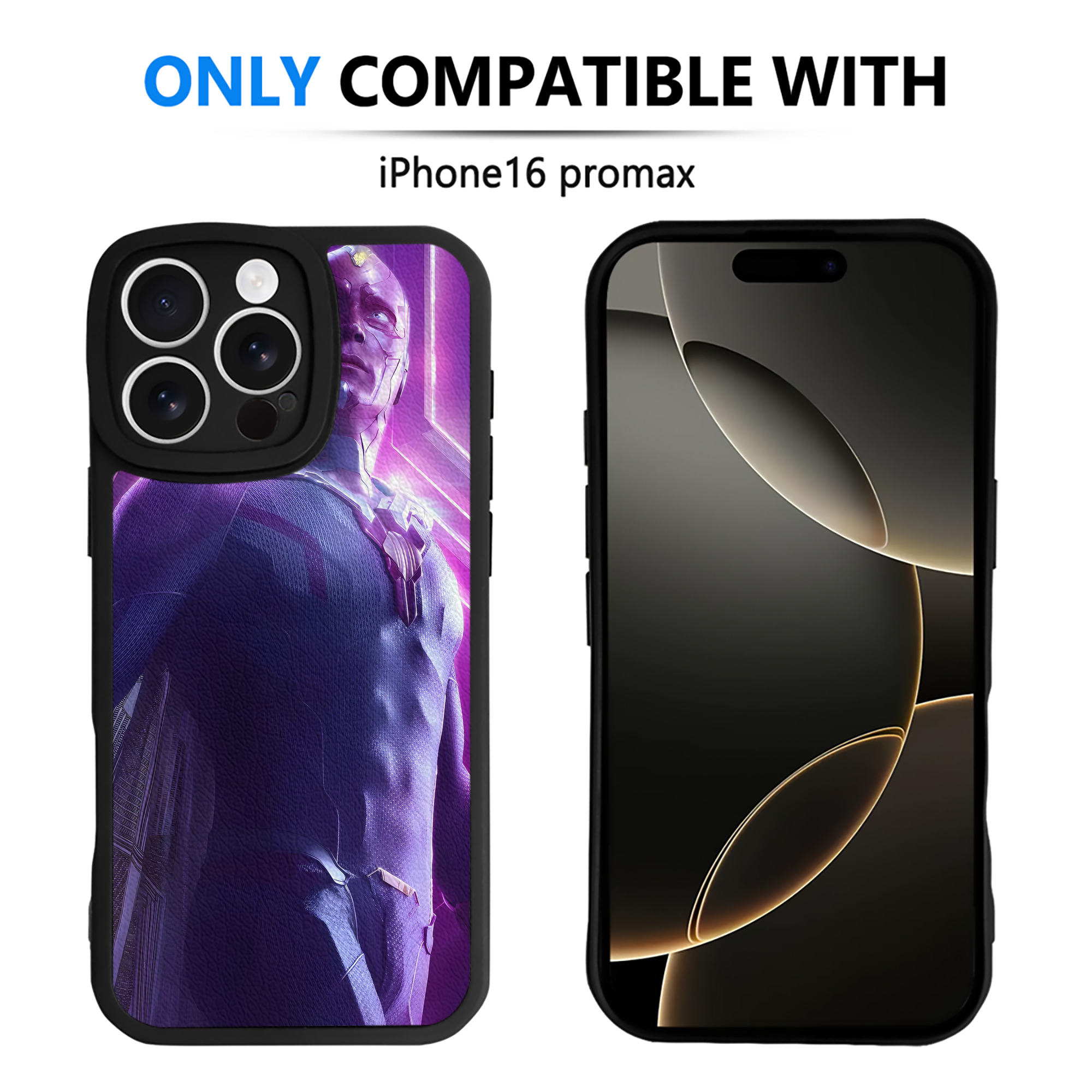 （画像用） アベンジャーズ The Avengers 【iPhone 16シリーズ対応】シリコンスマホケース（レザー調） 材質：シリコン